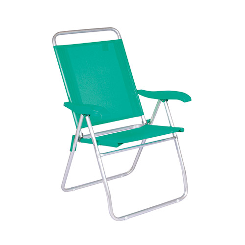 Sillas Playeras 4 Pos. Aluminio Boreal Anís Mor