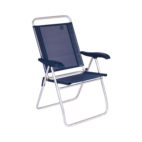 Sillas Playeras 4 Pos. Aluminio Boreal Marino Mor