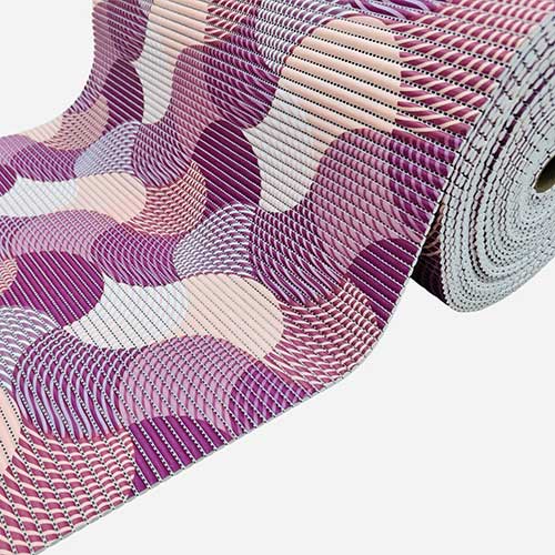 Caminero De Goma Antideslizante Para Baño x Mt.