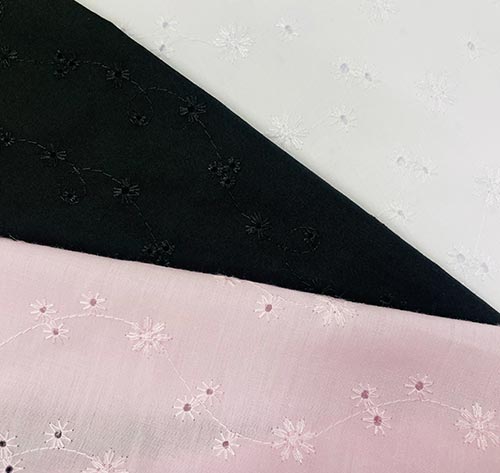 Broderie Poliéster-Algodón Ancho 1.45mt