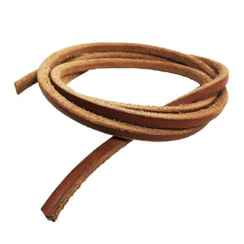 Correas De Cuero Redonda 5mm