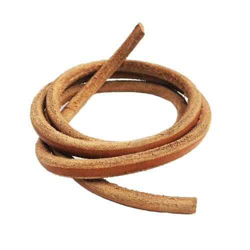 Correas De Cuero Redonda 7mm