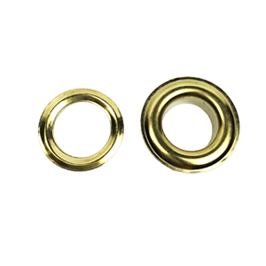 Ojales De Bronce Nº27 22x12x6 Dorados