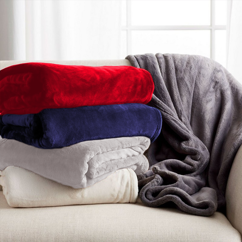 Frazadas 2 Plazas Acrílica 2.00x2.30Mt.