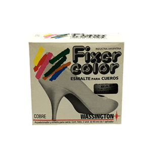 Esmaltes Fixer Metalizado 45cc Wassington