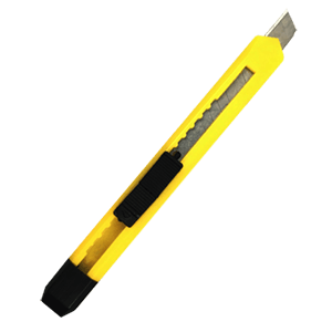 Trincheta Plástica Chica Sin Puntero