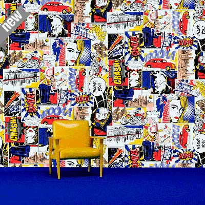 Loneta Española Cómic Ancho 2.80mt