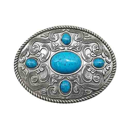 Hebillas Para Cintos Turquesas