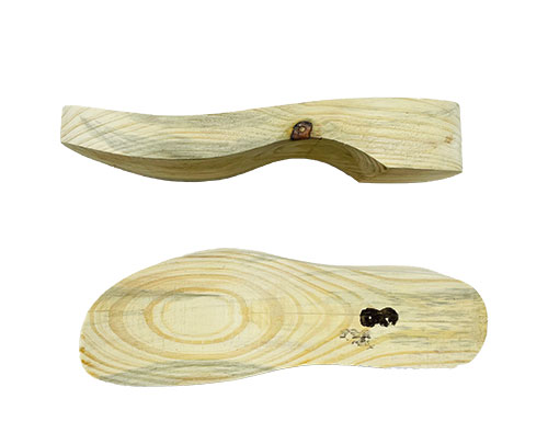 Zuecos De Madera Redondo Bajo