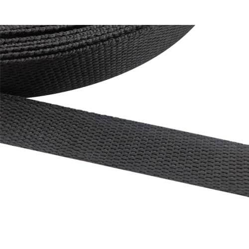 Cinta Poliéster Negro 30mm.