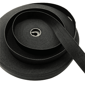 Elástico Industrial 2,0cm Negro x Mt.