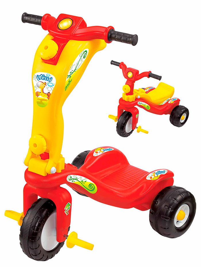 Triciclos 2 En 1 Dos Posiciones Diferentes