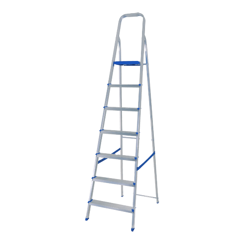 Escaleras De 7 Escalones Aluminio Mor