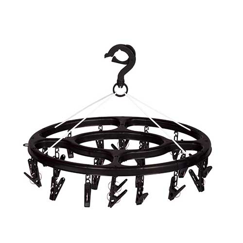 Mini Tendedero Oval Mor 6098 24 Palillos