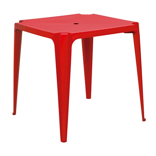 Mesas De Plástico Bela Vista Color Mor