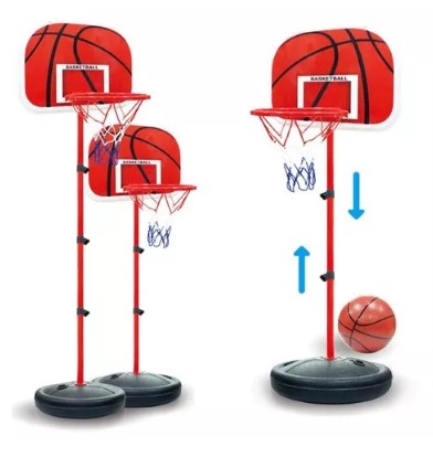 Aro De Basketball Infantil Tablero Con Pie