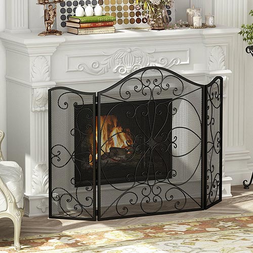 Chispero Trabajado Para Estufa a Leña 127x91.5cm