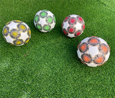 Pelotas De Fútbol Nº 5 Estrellas Puntos