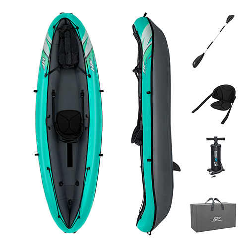 Kayak Inflable Ventura 1P Con Remo Bestway 65118