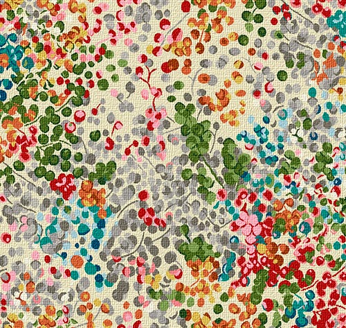 Gobelino Estampado Charlotte Coordinado 1.40mt