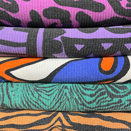 Tejido Punto Nogal Estampado Ancho 1.60mt