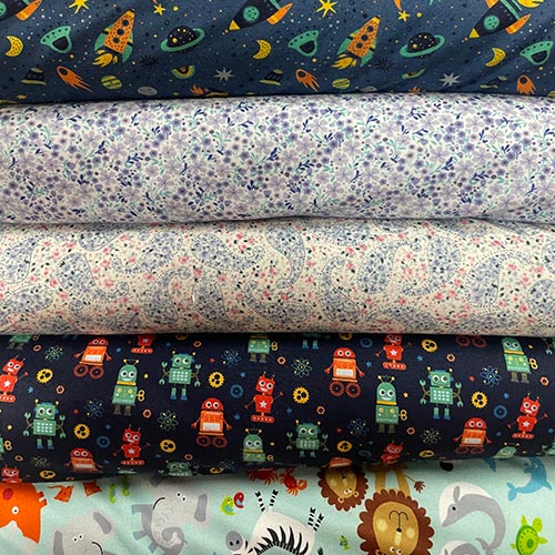 Franela Infantil Plus Estampada Ancho 1.60mt