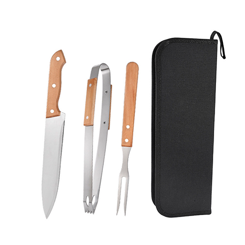 Set Parrillero 3 Piezas Estuche NBQT3-A