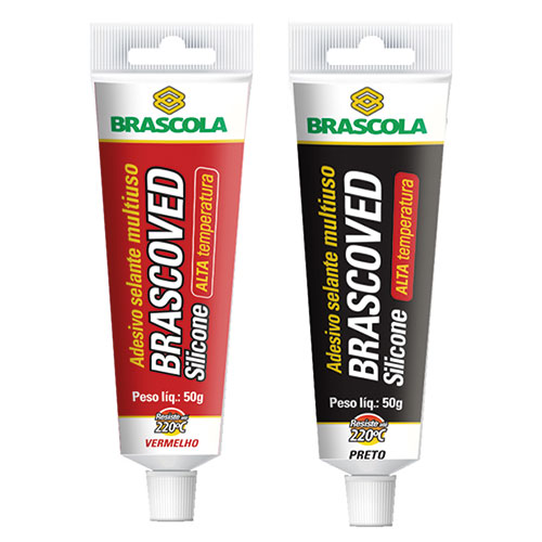 Brascoved Silicona Alta Temperatura 50gr