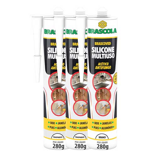Silicona Multiuso 280gr Brascoved