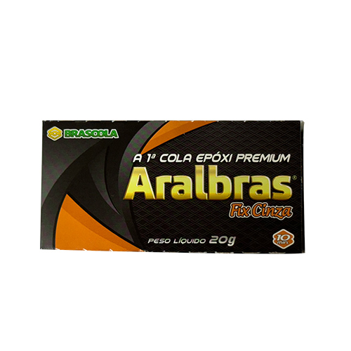 Adhesivo Epoxi 20gr Aralbras Fix