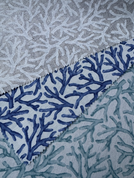 Loneta Estampada Corallium Ancho 2.80mt