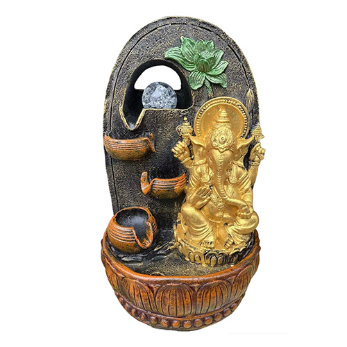 Fuentes De Agua Buda Ganesha Cabeza De Elefante