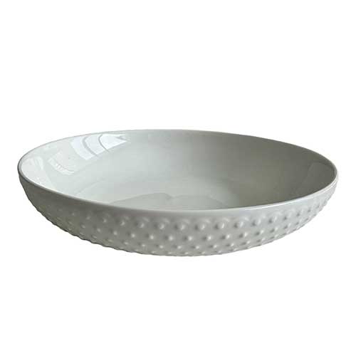 Plato Hondo De Cerámica 20cm Puntos YDD-8D