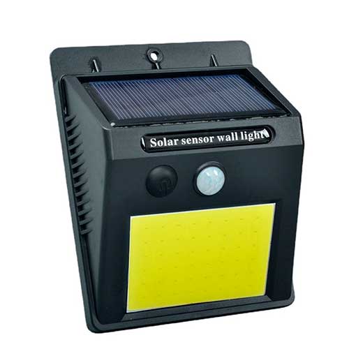 Aplique De Pared Luz Led Solar 10,2x5,3x13cm