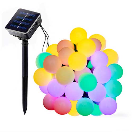 Guirnalda De Luces Multicolores 5mt