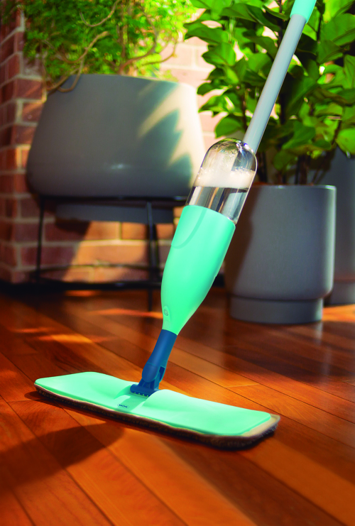 Set De Limpieza Mopa Spray Mor 8277