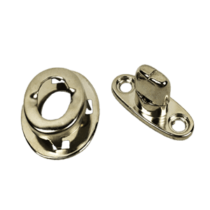 Torniquetes De Bronce Chapa Con Lona