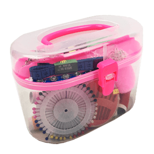 Costurero Cofre Oval Contiene 29 Piezas