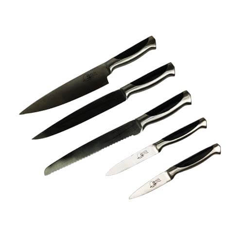 Cuchillos Set Con Base De Madera