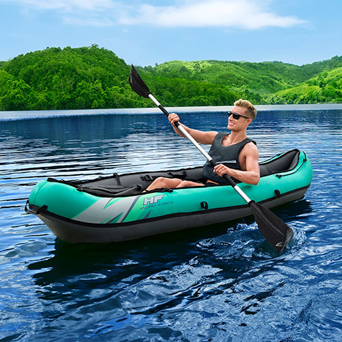 Kayak Inflable Ventura 1P Con Remo Bestway 65118