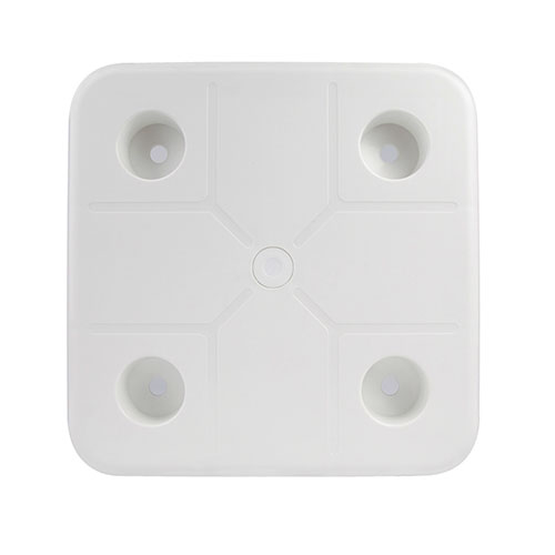 Mesa Plástica Auxiliar Con Porta Vasos Mor 51x51