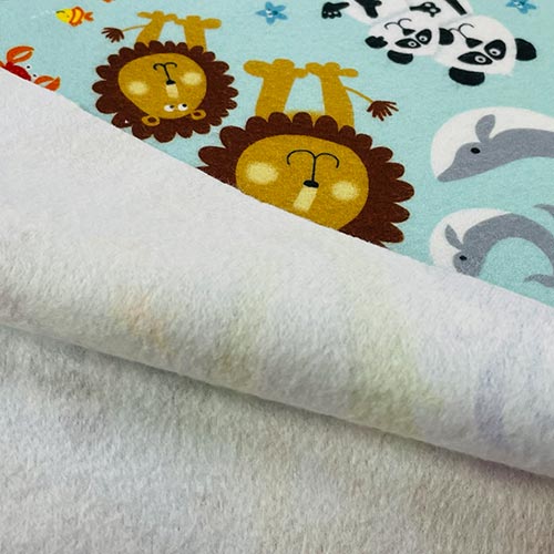 Franela Infantil Plus Estampada Ancho 1.60mt