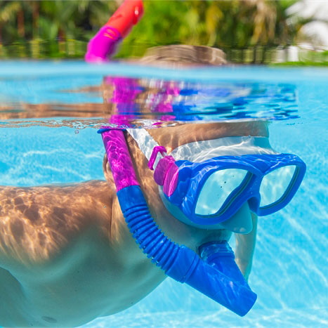 Máscara de Buceo Snorkel Explora +7 Bestway