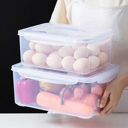 Set De 4 Cajas Organizadoras Con Asa