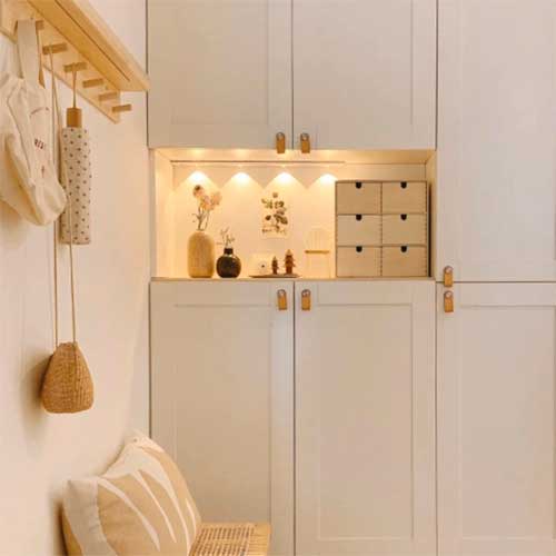 Barra Con Sensor Luminosa Led Recargable 4 Luces