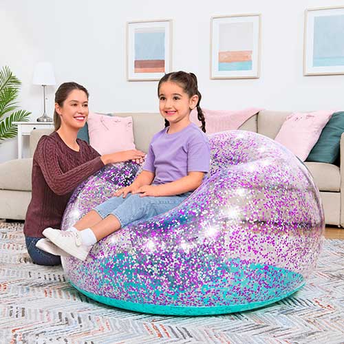 Puff Inflable Glitter Dream +6 Bestway 75115