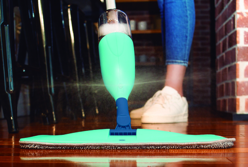 Set De Limpieza Mopa Spray Mor 8277