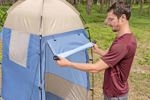 Carpa Baño Station Port 68002 Bestway 110x110x190