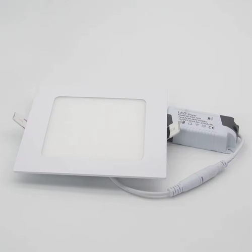 Plafón Cuadrado Sin Marco 18W 4000K Luz Media