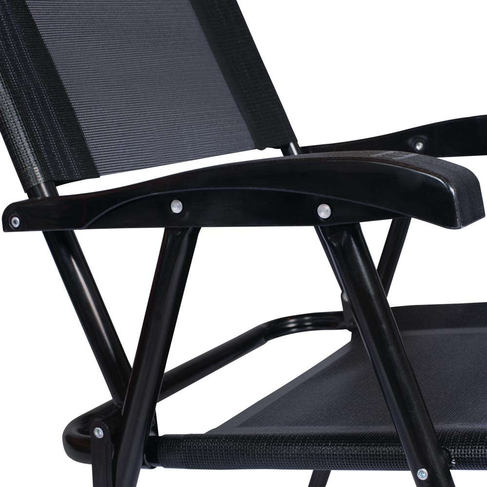 Sillas Playeras Master Acero Negro Mor